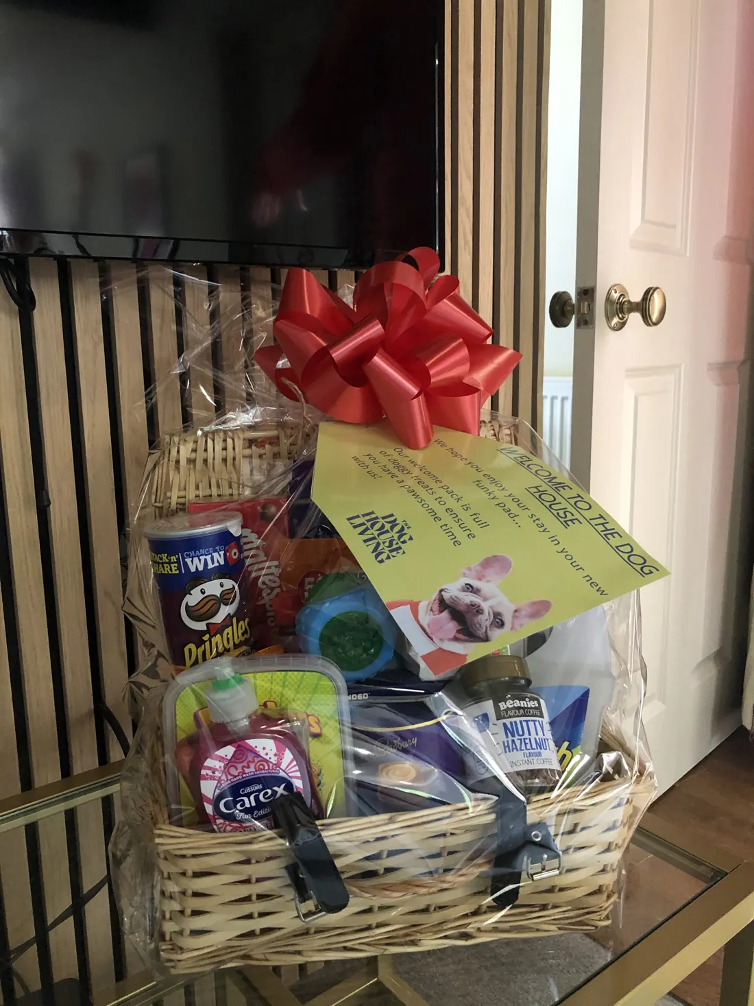 A welcome hamper